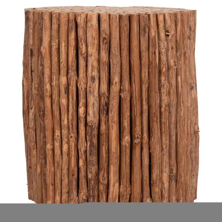 COFFEE TABLE ROUND DRIFTER HM4443 DRIFTWOOD IN NATURAL COLOR Φ36x40Hcm.