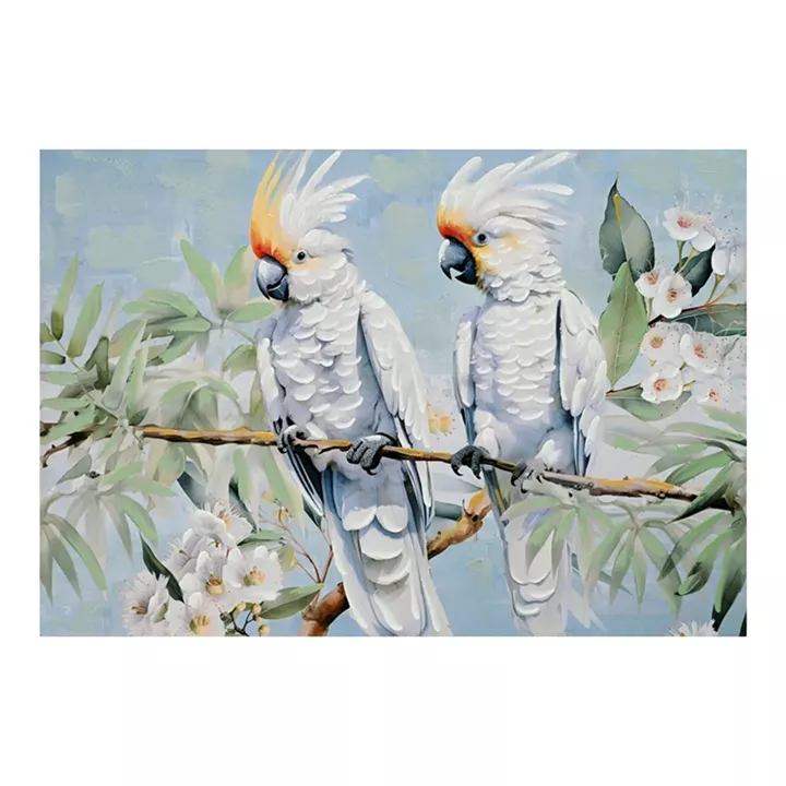 Canvas painting Parote Ι Inart 100x3x70cm