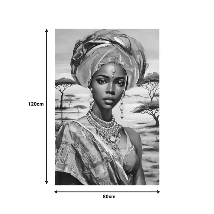 Canvas painting Zerbera Inart 80x3x120cm