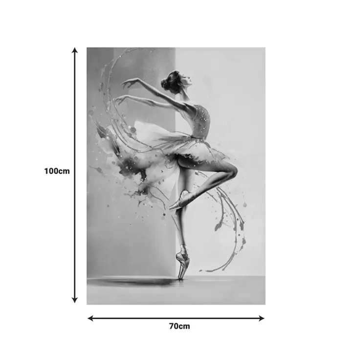 Canvas painting Dancito Inart 70x2.5x100cm