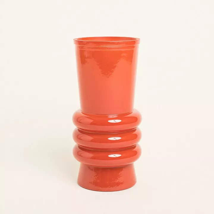 Beauty Home Γυάλινο Βάζο Ελάνη 25 CM