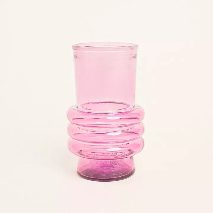 Beauty Home Γυάλινο Βάζο Ελάνη 17 CM
