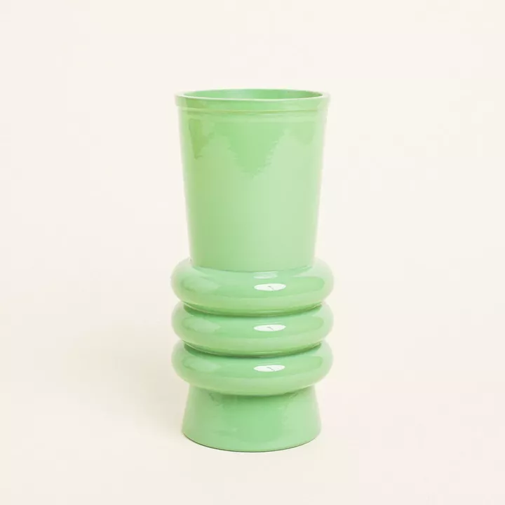 Beauty Home Γυάλινο Βάζο Ελάνη 25 CM