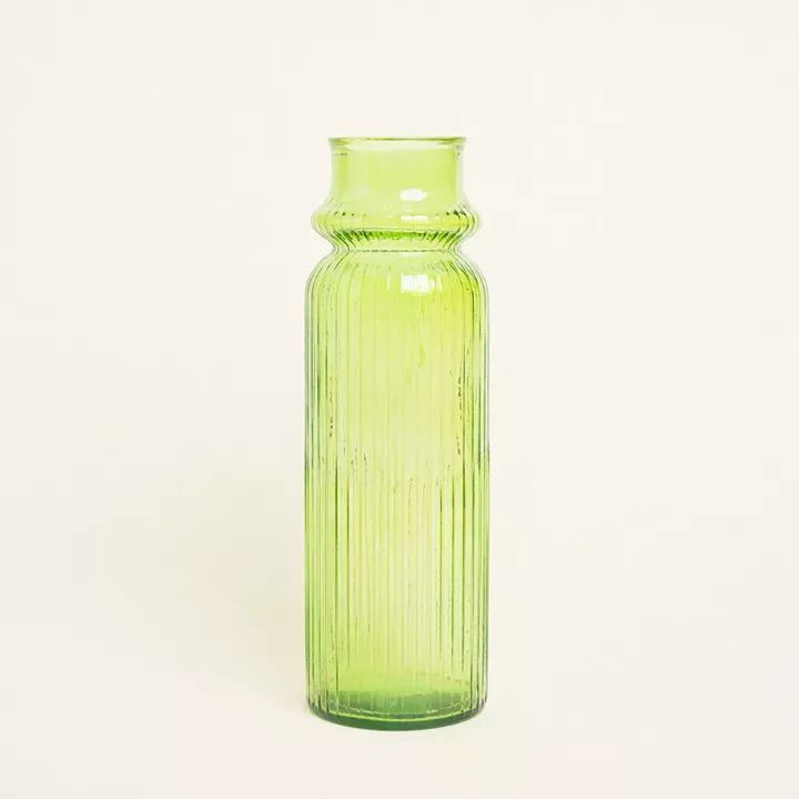 Beauty Home Γυάλινο Βάζο Ίριδα 45,5 CM