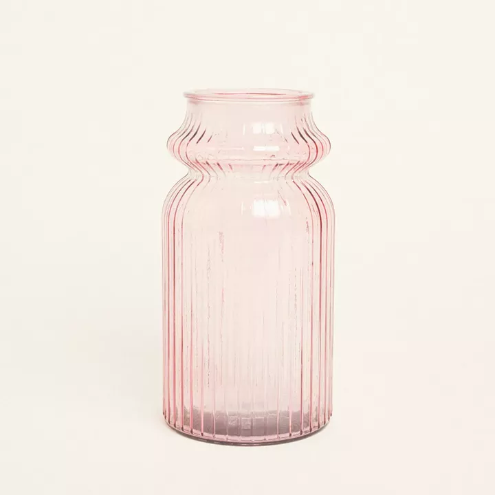 Beauty Home Γυάλινο Βάζο Ίριδα 28 CM