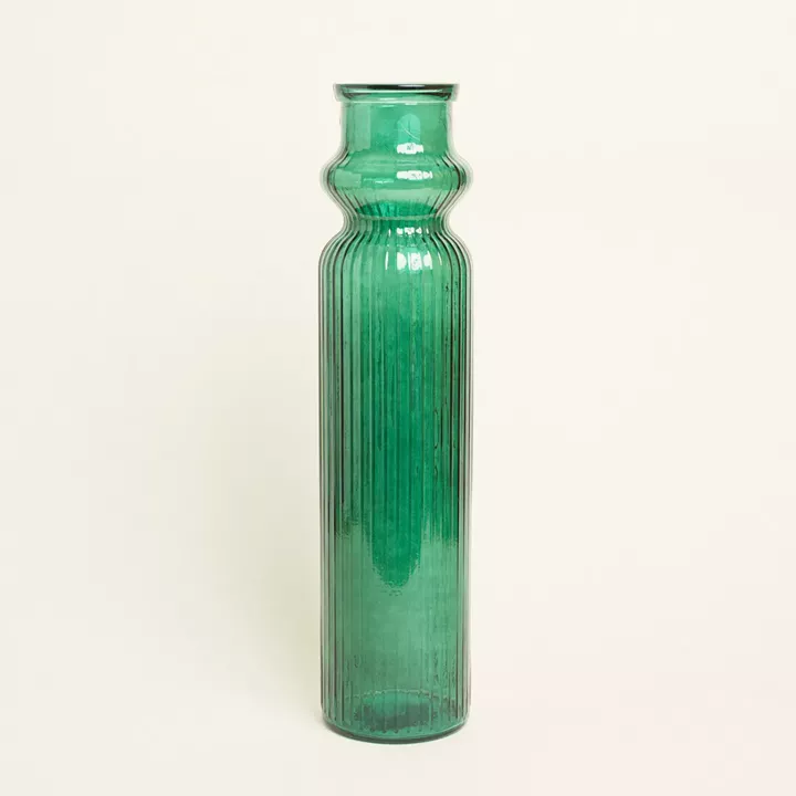 Beauty Home Γυάλινο Βάζο Ίριδα 76,5 CM
