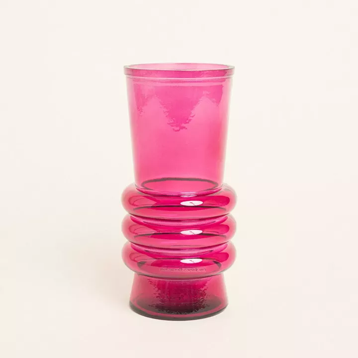 Beauty Home Γυάλινο Βάζο Ελάνη 25 CM
