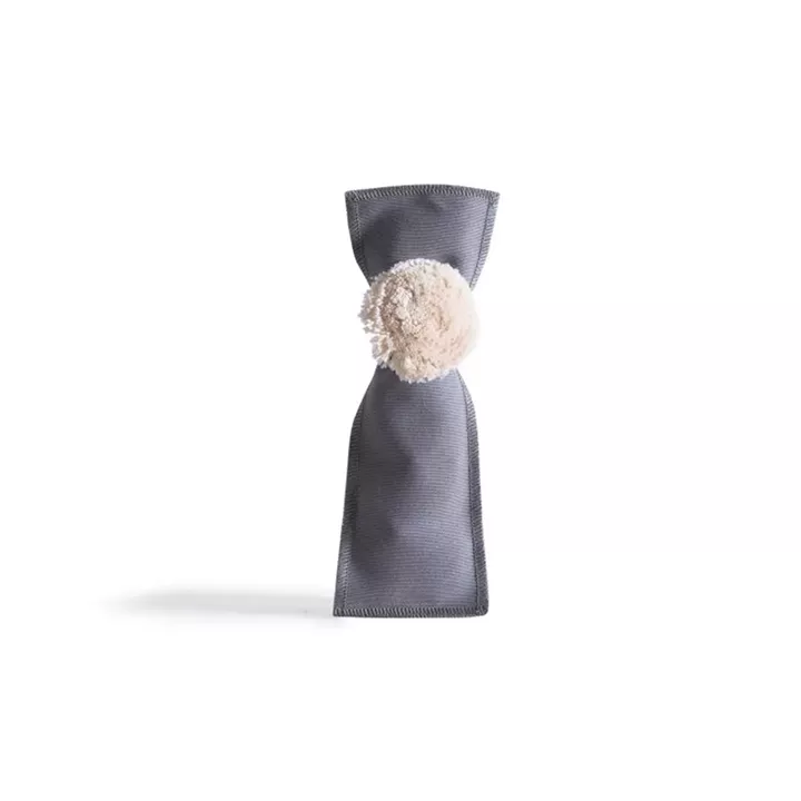 Beauty Home ΠΟΥΓΚΙ ΜΑΚΡΟΣΤΕΝΟ PREMIUM 6 x 19 cm -ΓΚΡΙ