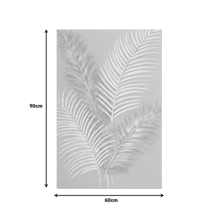 Canvas painting Leavy I Inart 60x3x90cm