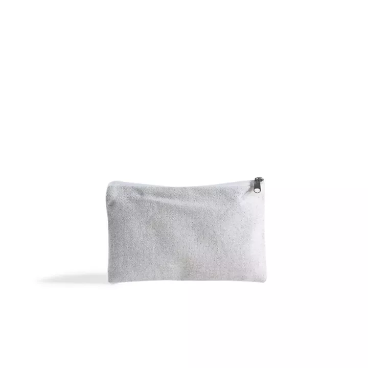 Beauty Home ΠΟΡΤΟΦΟΛΑΚΙ 9 x 16 cm ΓΚΡΙ ΑΣΗΜΙ LUREX