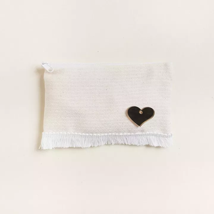 Beauty Home ΠΟΡΤΟΦΟΛΑΚΙ 9 x 16 cm ΚΕΝΤΗΜΑ ΡΟΜΒΟΣ ΕΚΡΟΥ