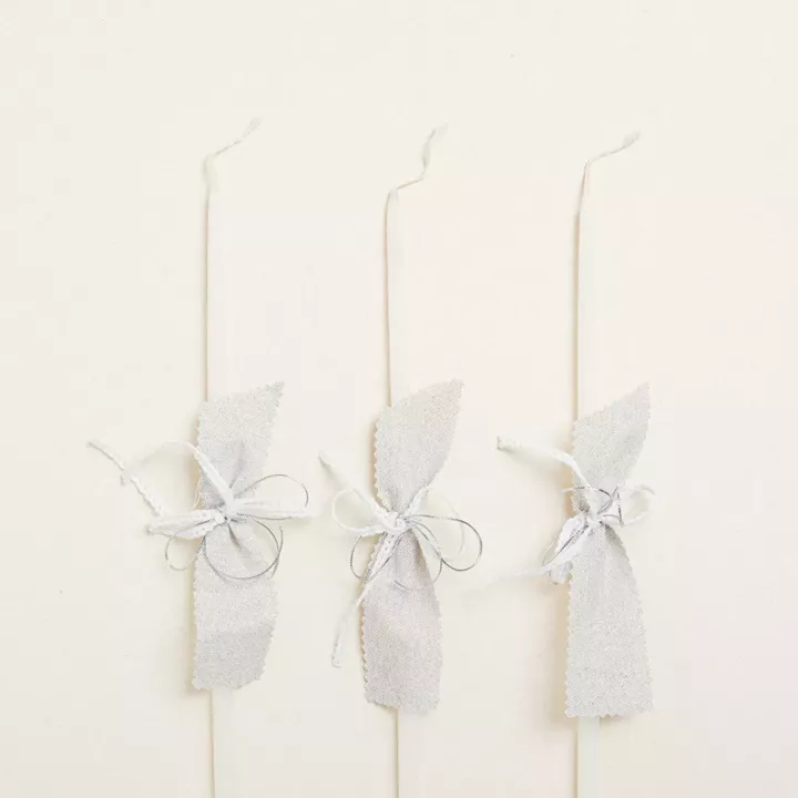 Beauty Home ΚΕΡΑΚΙΑ ΚΟΛΥΜΒΗΘΡΑΣ ΓΚΡΙ ΑΣΗΜΙ LUREX