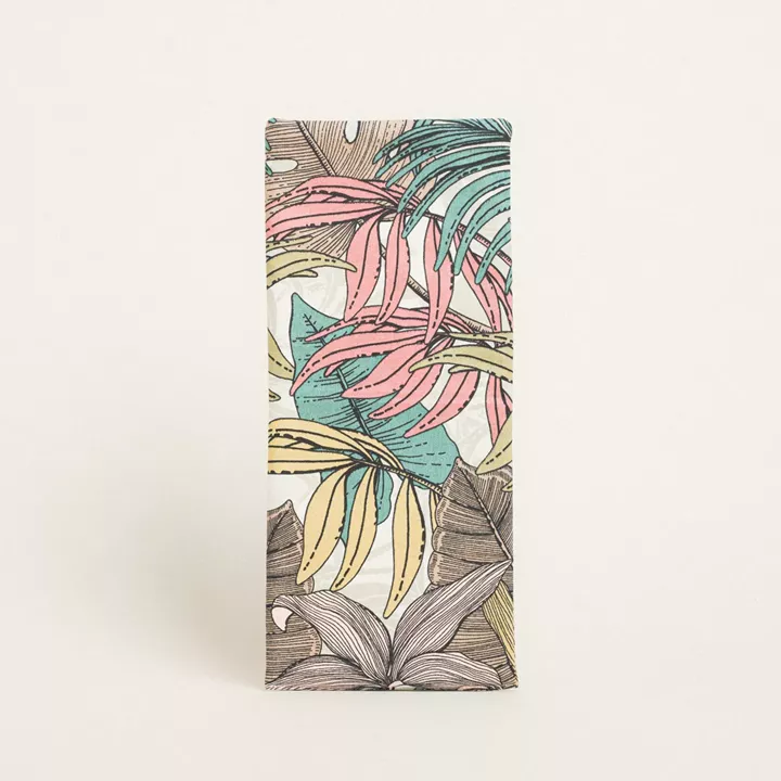 Beauty Home ΔΙΑΚΟΣΜΗΤΙΚΟ ΛΑΜΠΑΔΑΣ ΤΡΟΠΙΚΟ ΠΑΣΤΕΛ   45 x 22 cm   