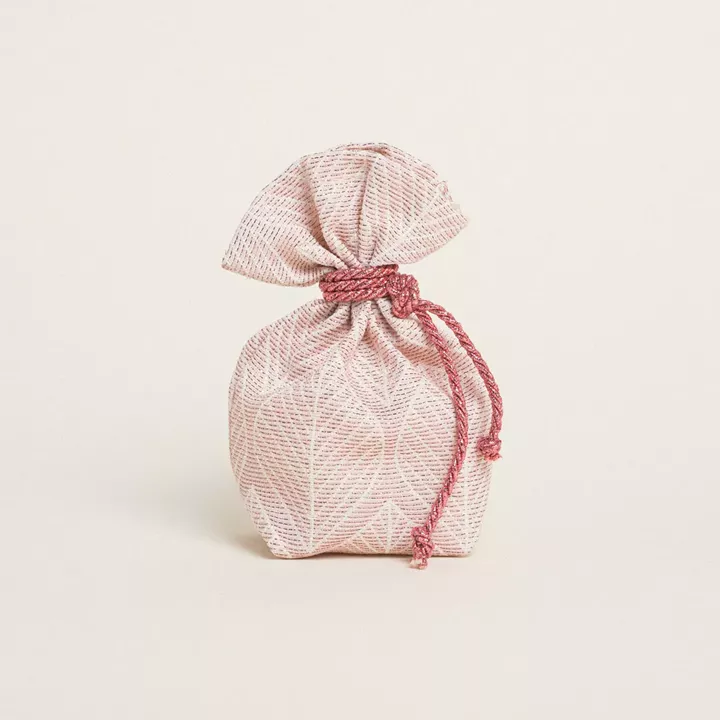 Beauty Home ΠΟΥΓΚΙ ΜΕ ΒΑΣΗ 8 x 12 cm ΖΑΚΑΡ ΦΥΛΛΟ ΡΕΤΡΟ LUREX ΣΑΠΙΟ ΜΗΛΟ