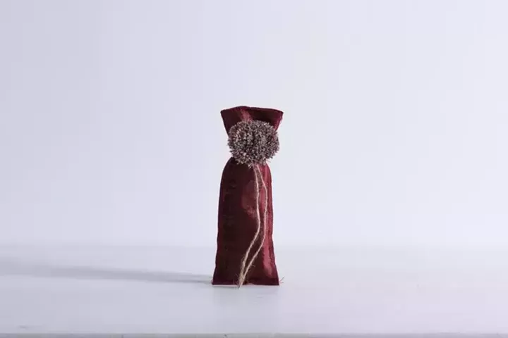 Beauty Home ΠΟΥΓΚΙ ΜΑΚΡΟΣΤΕΝΟ 6 x 19 cm ΒΕΛΟΥΔΟ ΜΠΟΡΝΤΩ