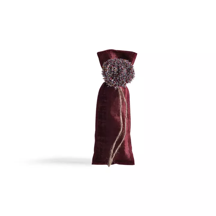 Beauty Home ΠΟΥΓΚΙ ΜΑΚΡΟΣΤΕΝΟ 6 x 19 cm ΒΕΛΟΥΔΟ ΜΠΟΡΝΤΩ