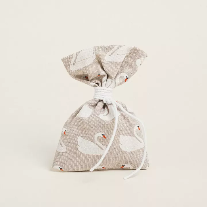 Beauty Home ΠΟΥΓΚΙ ΥΦΑΣΜΑΤΙΝΟ ΜΕ ΣΧΕΔΙΟ ΚΥΚΝΟΥΣ12 x 17 cm