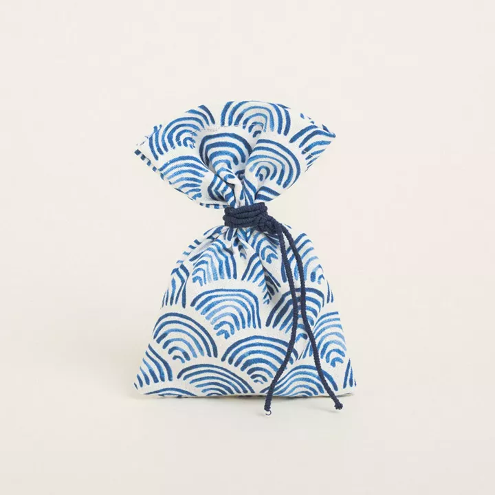 Beauty Home ΠΟΥΓΚΙ 12 x 17 cm ΜΠΛΕ ΚΥΜΑΤΑ