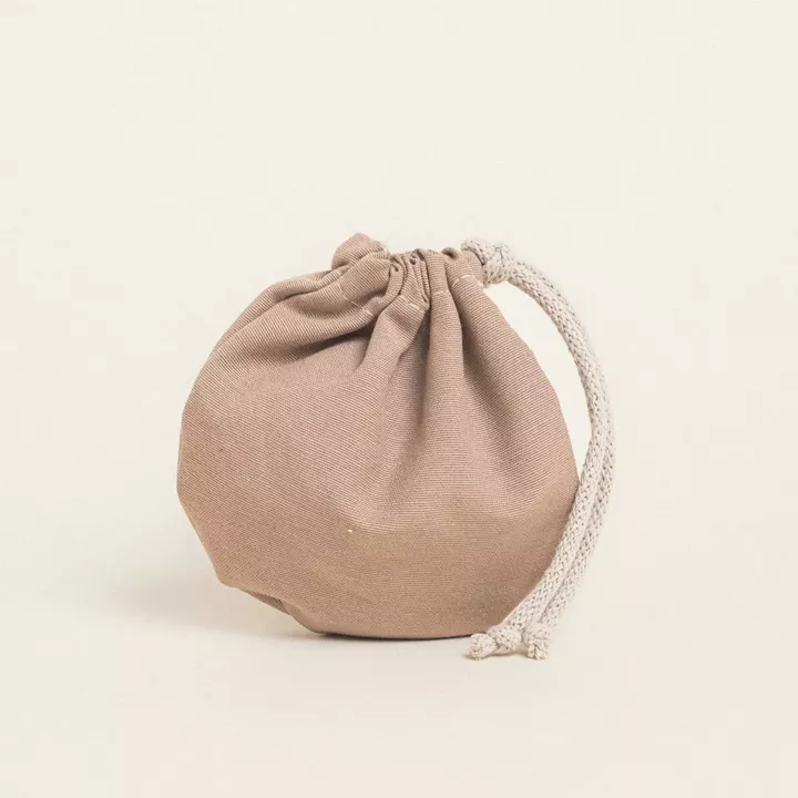Beauty Home ΠΟΥΓΚΙ ΟΒΑΛ ΜΕ ΚΟΡΔΟΝΙ ΜΟΝΟΧΡΩΜΟ PREMIUM 13 x 14 cm   13 x 14 cm   