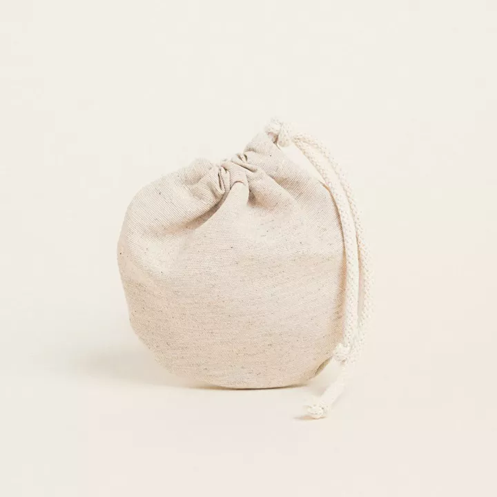Beauty Home ΠΟΥΓΚΙ ΟΒΑΛ ΜΕ ΚΟΡΔΟΝΙ ΜΟΝΟΧΡΩΜΟ PREMIUM 13 x 14 cm   13 x 14 cm   