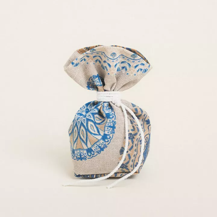 Beauty Home ΠΟΥΓΚΙ ΜΕ ΒΑΣΗ 8 x 12 cm ΜΠΛΕ ΜΑΝΤΑΛΑ