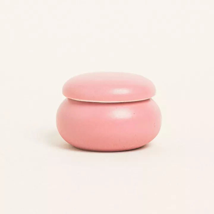 Beauty Home ΚΕΡΑΜΙΚΗ ΜΠΙΖΟΥΤΙΕΡΑ ΜΑΚΑΡΟΝ 6,5 x 5 cm ΣΑΠΙΟ ΜΗΛΟ
