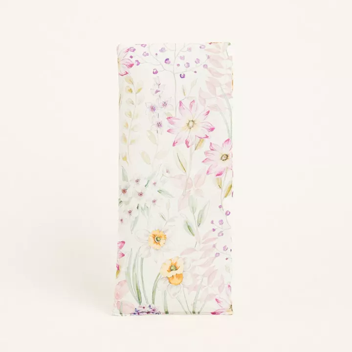 Beauty Home ΔΙΑΚΟΣΜΗΤΙΚΟ ΛΑΜΠΑΔΑΣ 45 x 22 cm ΠΟΠΛΙΝΑ ΑΝΘΗ ΣΕ ΛΙΛΑ ΑΠΟΧΡΩΣΕΙΣ
