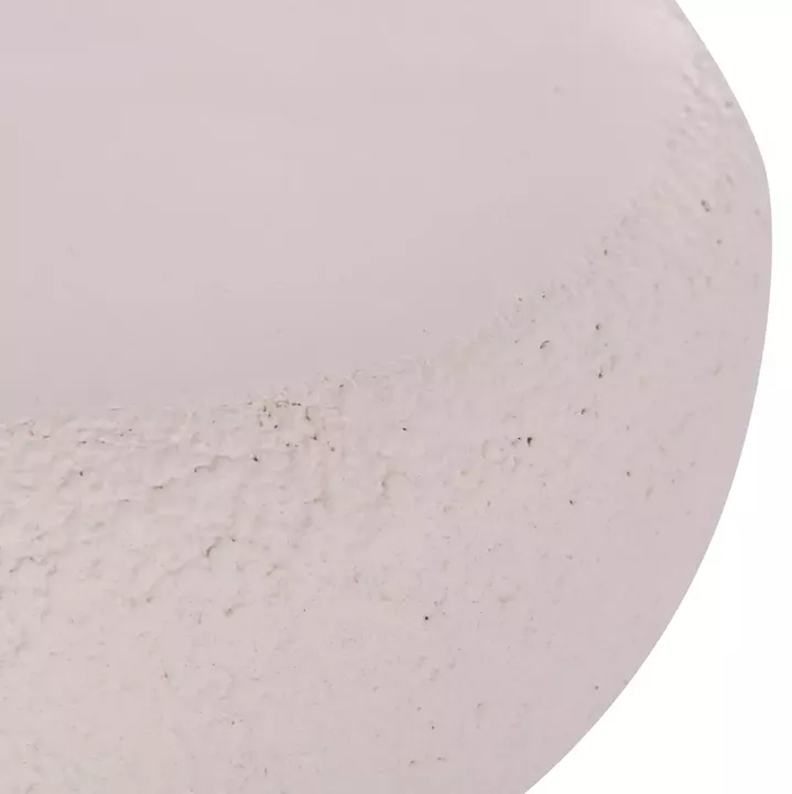 ROUND STOOL INTERON HM18171.02 FIBER CEMENT IN WHITE--Φ34x39Hcm.