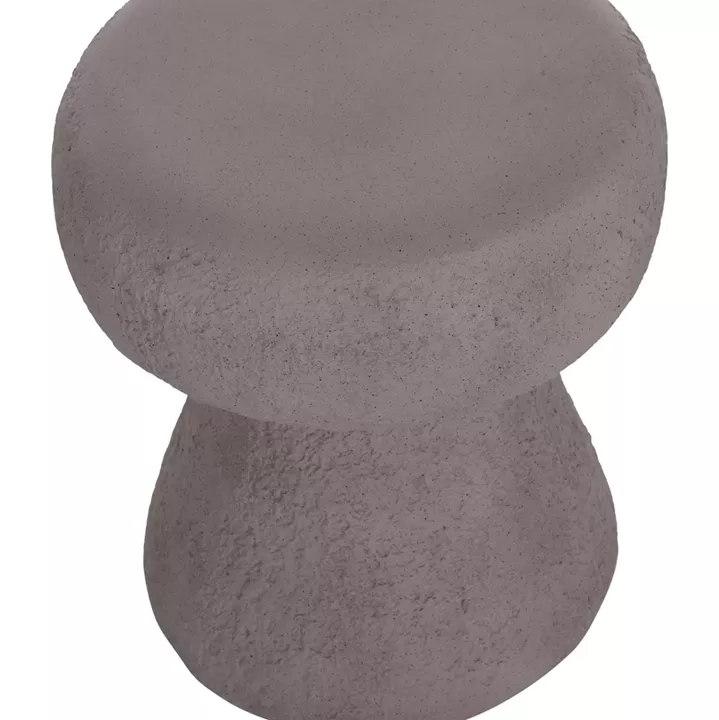 ΣΚΑΜΠΟ ΣΤΡΟΓΓΥΛΟ INTERON HM18171.03 FIBER CEMENT ΣΕ ΓΚΡΙ--Φ34x39Υεκ.