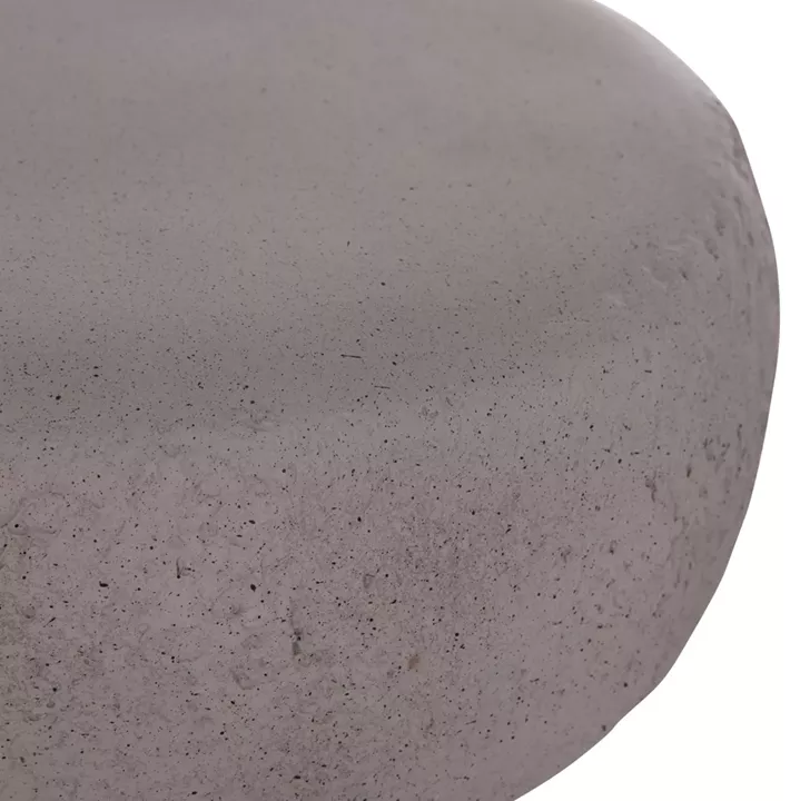 ΣΚΑΜΠΟ ΣΤΡΟΓΓΥΛΟ INTERON HM18171.03 FIBER CEMENT ΣΕ ΓΚΡΙ--Φ34x39Υεκ.