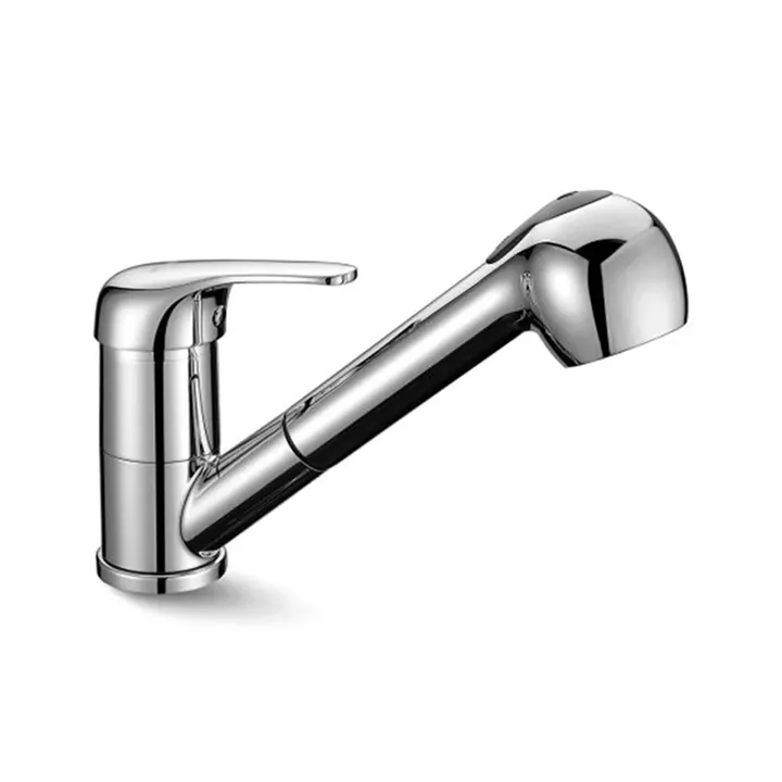 Modo chrome kitchen faucet