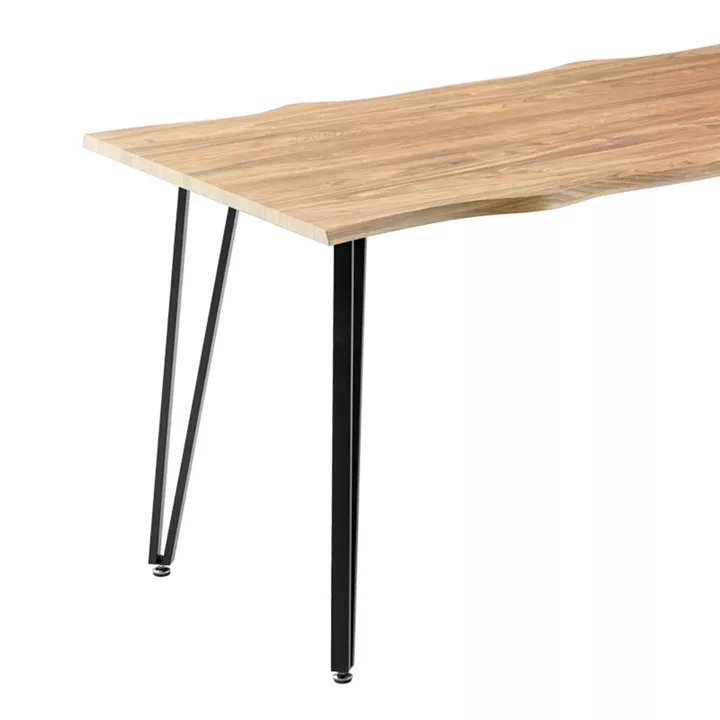 Dining table Ditta-Izzac pakoworld mocha- walnut 140x80x76cm