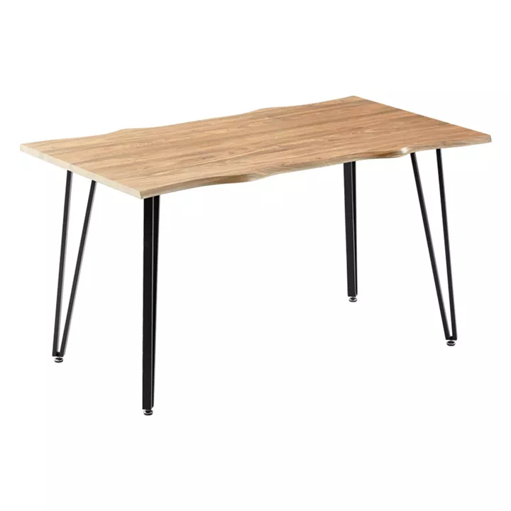 Dining table Ditta-Izzac pakoworld mocha- walnut 140x80x76cm