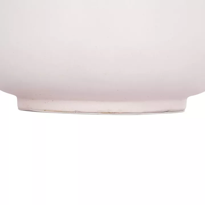 ΔΙΑΚΟΣΜΗΤΙΚΟ ΒΑΖΟ ΔΑΠΕΔΟΥ LINTER HM4662.02L FIBER CEMENT ΛΕΥΚΟ--ΞΥΛΟ ΤΕΑΚ Φ41x47Υεκ.