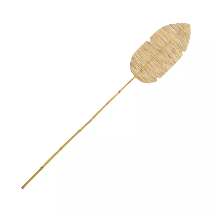 Deco leaf Bantou Inart banana leaf in natural color H200cm