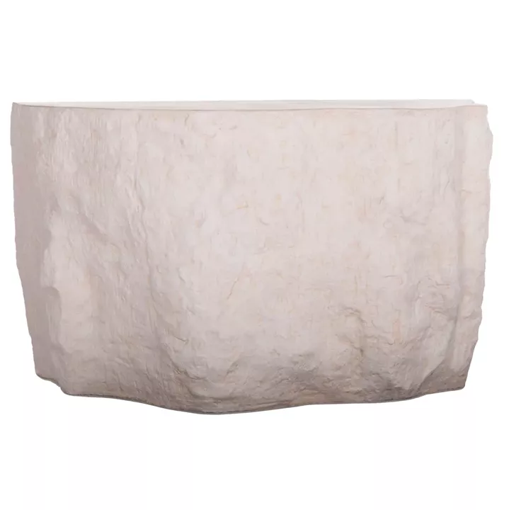 CONSOLE INTERON HM18152.02 FIBER CEMENT IN WHITE--120x50x71Hcm.cm.