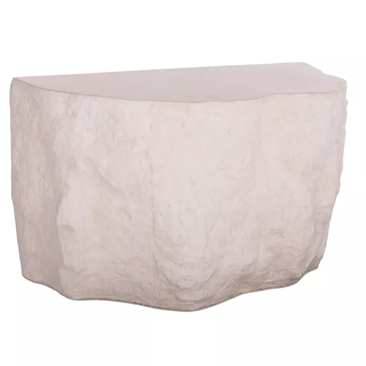 CONSOLE INTERON HM18152.02 FIBER CEMENT IN WHITE--120x50x71Hcm.cm.