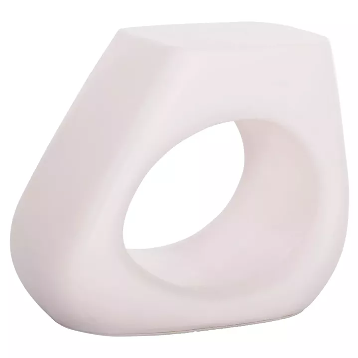 ΣΚΑΜΠΟ ΣΑΛΟΝΙΟΥ LANS HM4691.02 FIBER CEMENT ΣΕ ΛΕΥΚΟ--55x30x46Υεκ.