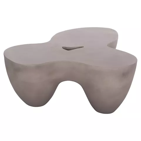 COFFEE TABLE SALLEN HM18161.03 FIBER CEMENT IN GREY--108x94x38.5Hcm.
