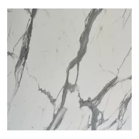 SQUARE HPL TABLETOP HM5838.31 WHITE MARBLE 70x70cm.
