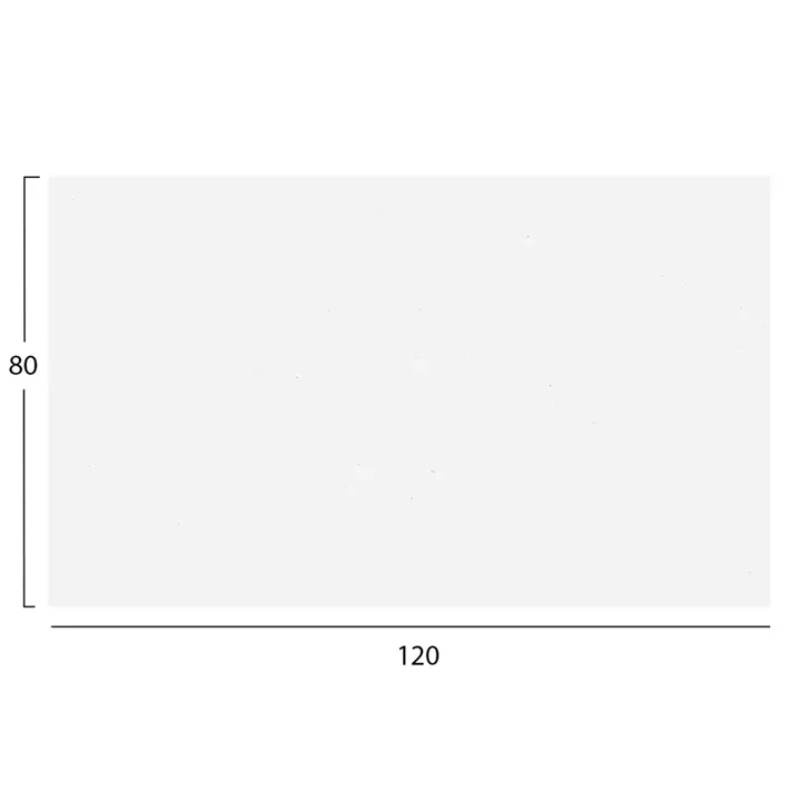 HPL TABLETOP HM5840.22 RECTANGULAR IN WHITE 120x80cm.