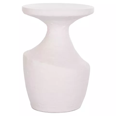 ΤΡΑΠΕΖΙ ΒΟΗΘΗΤΙΚΟ REBON HM18156.02L FIBER CEMENT ΣΕ ΛΕΥΚΟ--Φ40x56.5Υεκ.