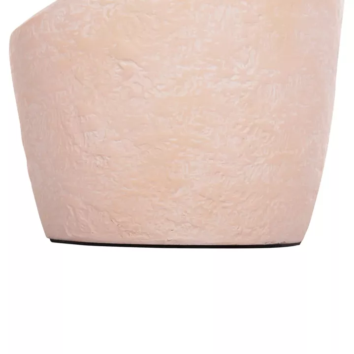 SIDE TABLE REBON HM18156.04S FIBER CEMENT IN PEACH COLOR--Φ27.5x50Hcm