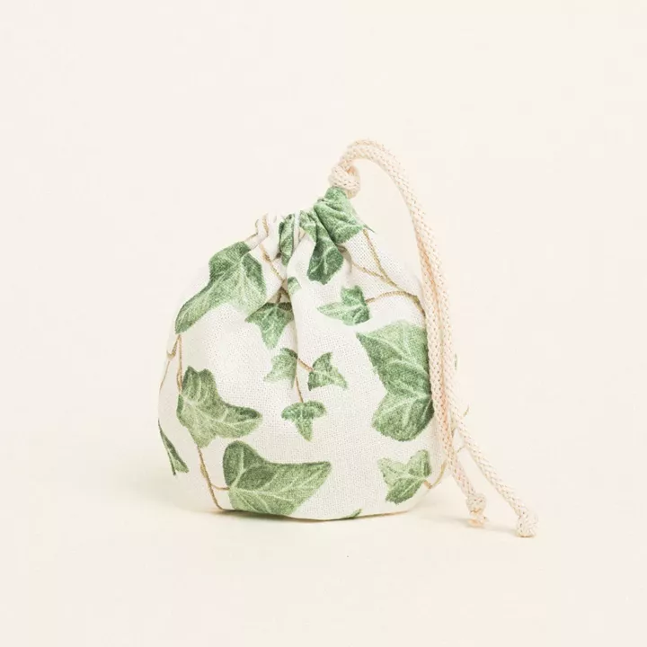Beauty Home ΠΟΥΓΚΙ ΟΒΑΛ ΜΕ ΚΟΡΔΟΝΙ 13 x 14 cm ΚΙΣΣΟΣ ΜΕ ΟΨΗ ΑΚΟΥΑΡΕΛΑΣ