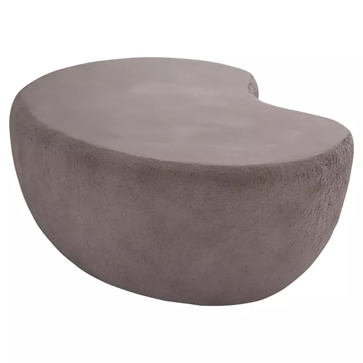 COFFEE TABLE GERSON HM18151.03L FIBER CEMENT IN GREY--122x78,5x40Hcm.