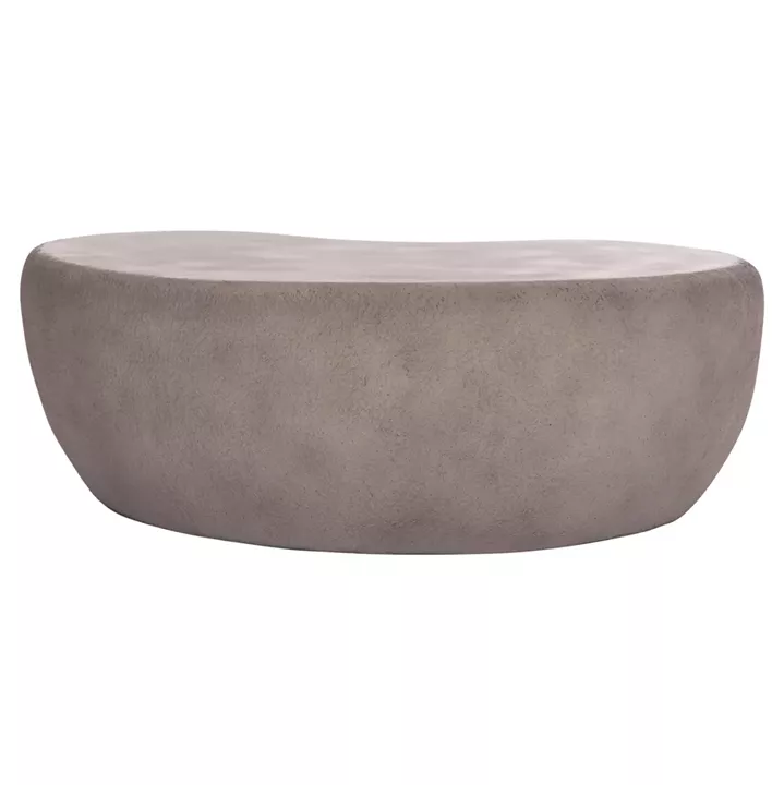 COFFEE TABLE GERSON HM18151.03L FIBER CEMENT IN GREY--122x78,5x40Hcm.