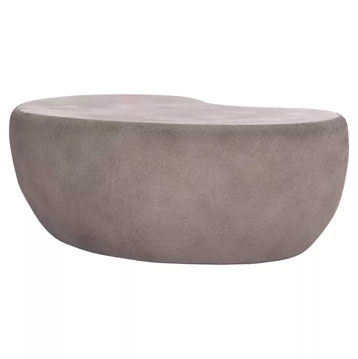 COFFEE TABLE GERSON HM18151.03L FIBER CEMENT IN GREY--122x78,5x40Hcm.
