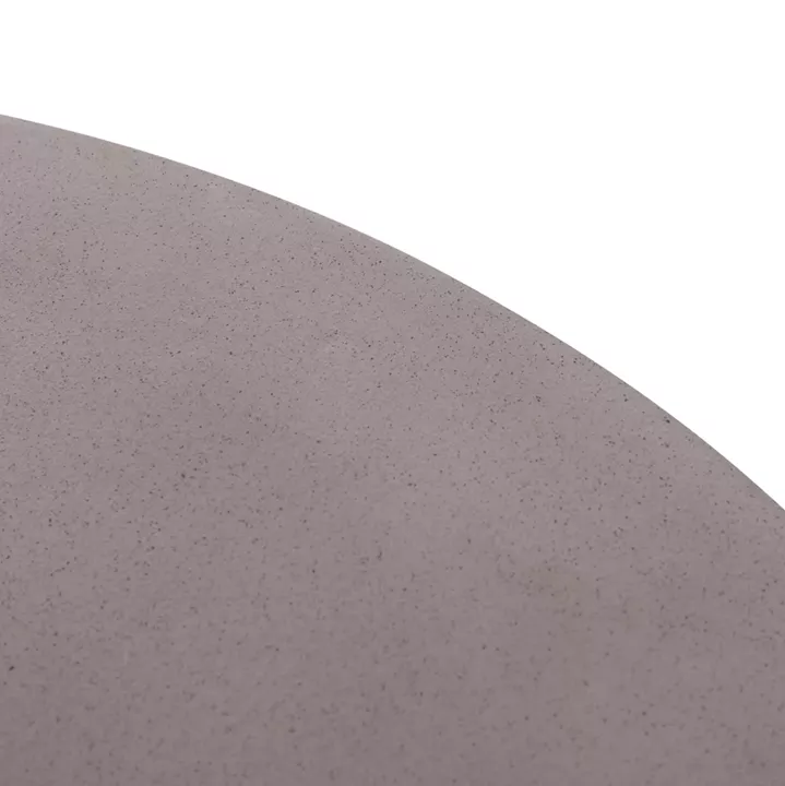 COFFEE TABLE ROUND ANNA HM18158.03 FIBER CEMENT IN GREY--Φ92x44.5Hcm.