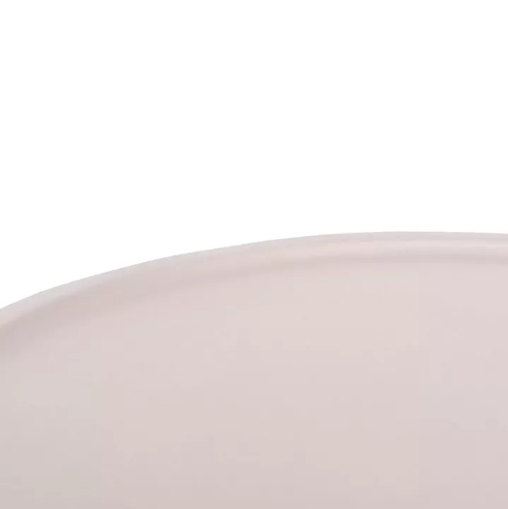 ΒΟΗΘΗΤΙΚΟ ΤΡΑΠΕΖΙ TRED HM18168.02 FIBER CEMENT ΛΕΥΚΟ-ΦΥΣΙΚΟ RATTAN--Φ49x30Υεκ.