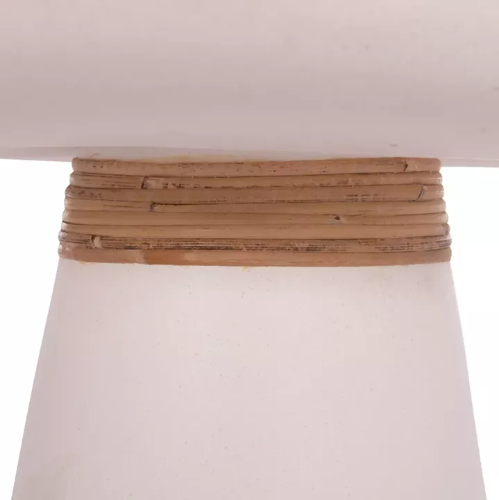 ΒΟΗΘΗΤΙΚΟ ΤΡΑΠΕΖΙ TRED HM18168.02 FIBER CEMENT ΛΕΥΚΟ-ΦΥΣΙΚΟ RATTAN--Φ49x30Υεκ.